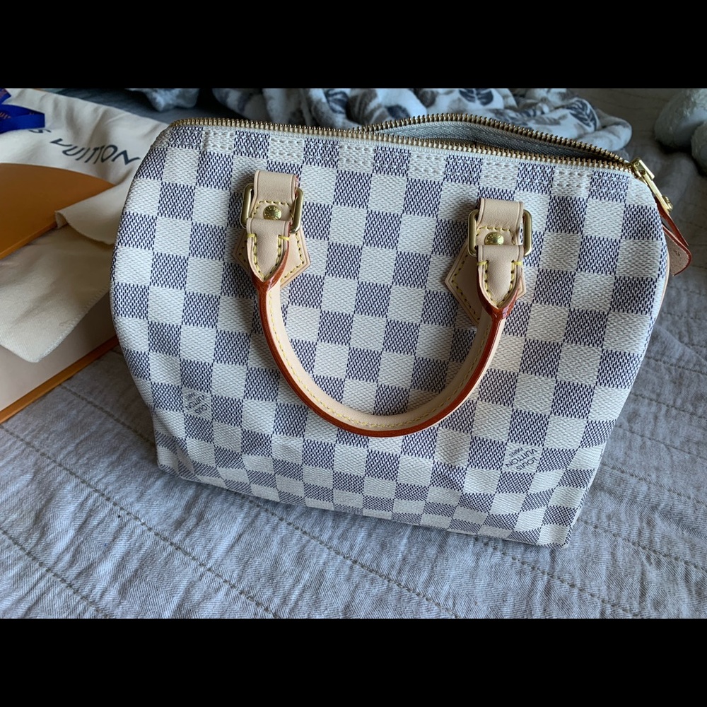 Louis Vuitton Speedy 25 Damier Azur PRICE FIRM